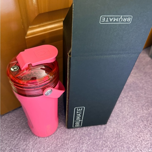 BrüMate 26 ounce MultiShaker Neon Pink - Picture 2 of 3